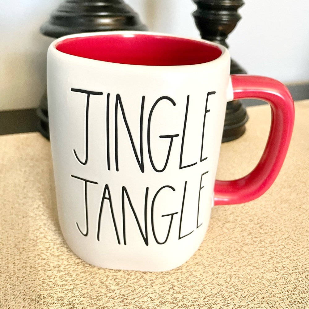 🆕Rae Dunn JINGLE JANGLE Ceramic Mug